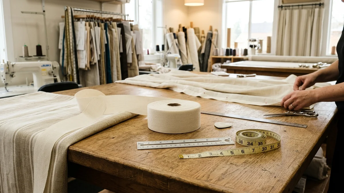Workroom Buckram Tape & Hem Gauge Set